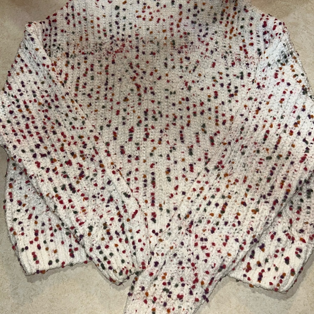 Absolutely Creative Worldwide Colorful Knit Sweater
